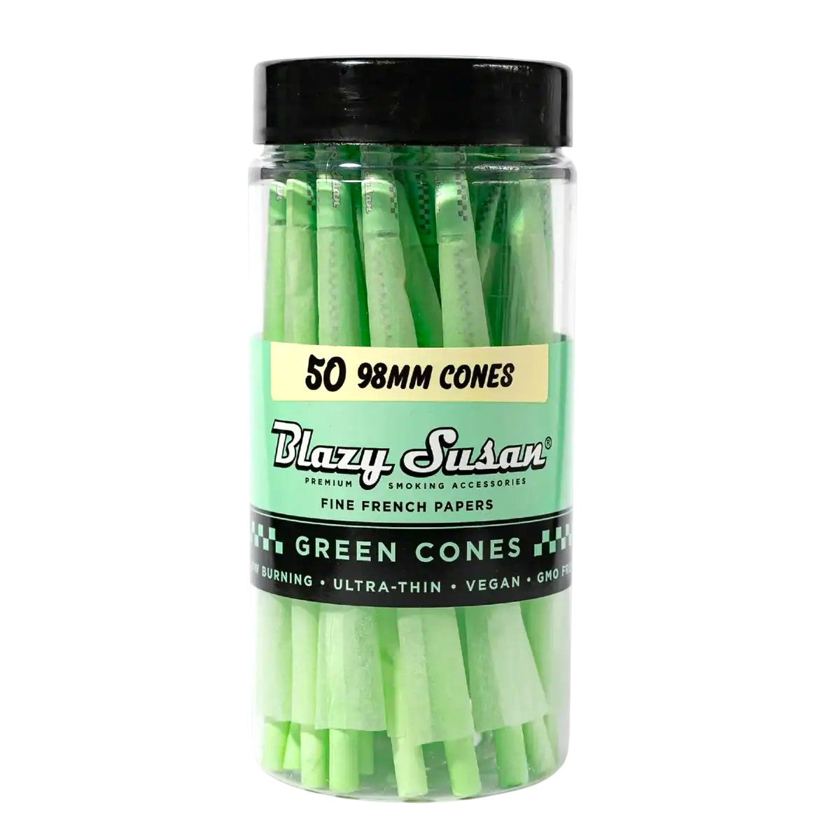 Blazy Susan Green 98mm 50ct Jar