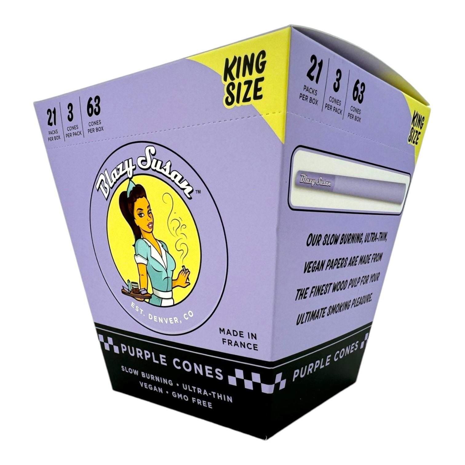 Blazy Susan Pre Rolled Cones King Size