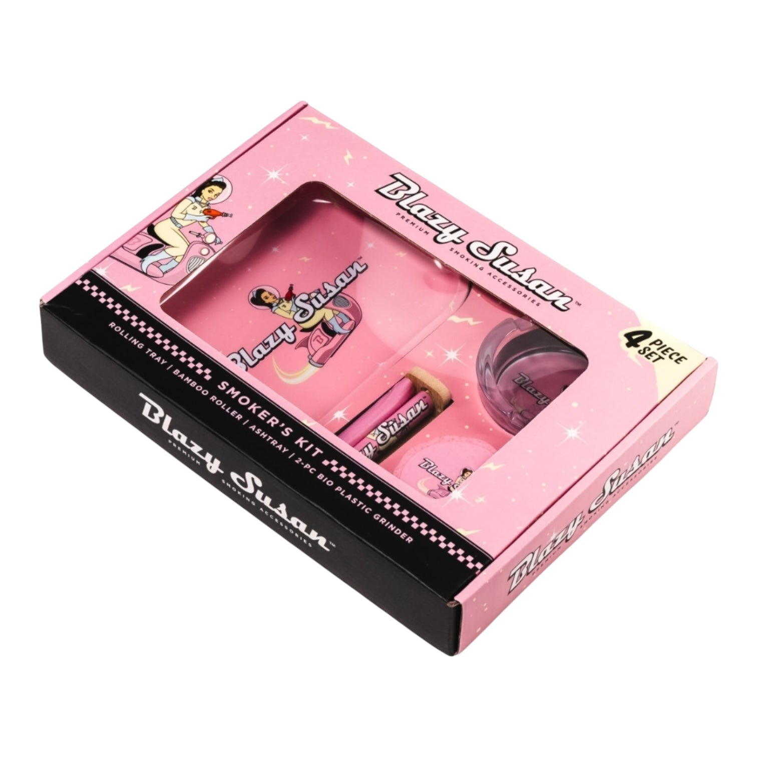 Blazy Susan Smoker's Kit 4pc 