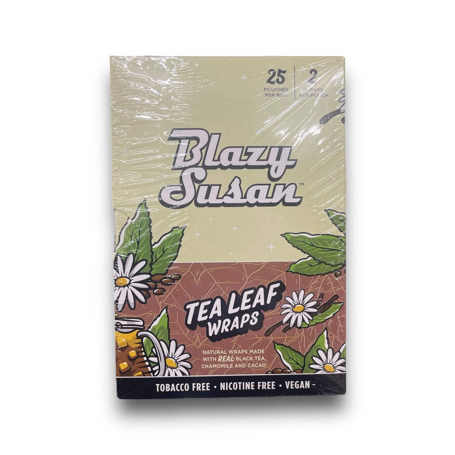 Blazy Susan Wraps Tea Leaf