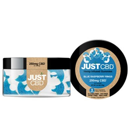 JUST CBD Hemp Infused Gummies 250MG