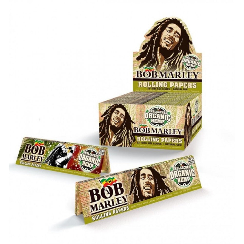 Bob Marley Unbleached  Paper King Size 50ct