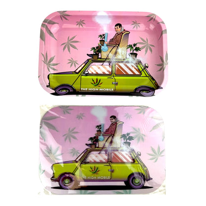 3D Medium Metal Rolling Tray