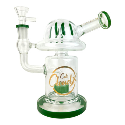 Cali Cloud 7.5" Cylinder Dome Glass Water Pipe
