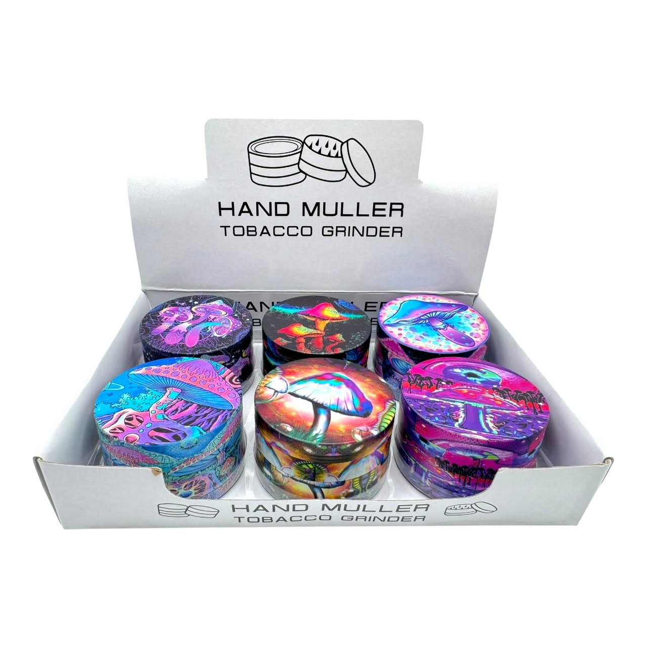 Hand Muller 4pc Metal Grinder