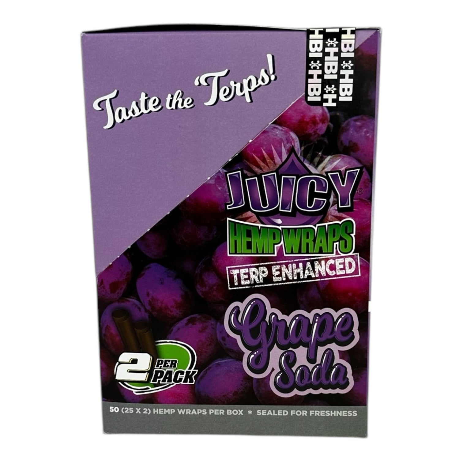 Bulk JUICY Terp Enhanced Hemp Wraps - 2 Pack