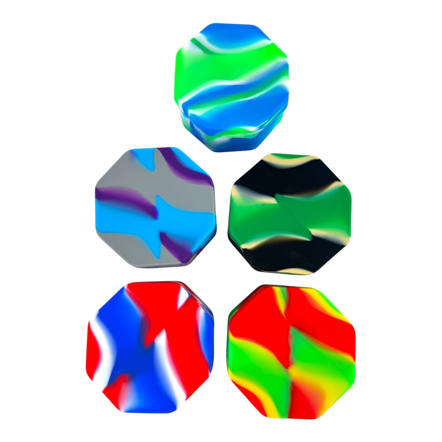 Octagon Silicone Jar SJ-27