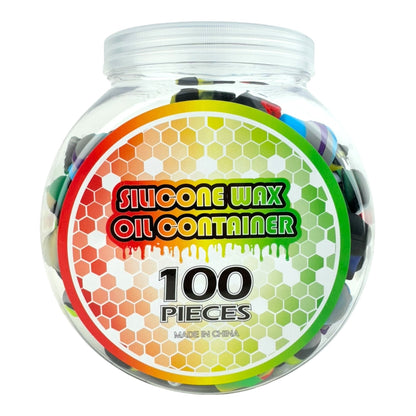 Skull Silicone Wax Oil Container