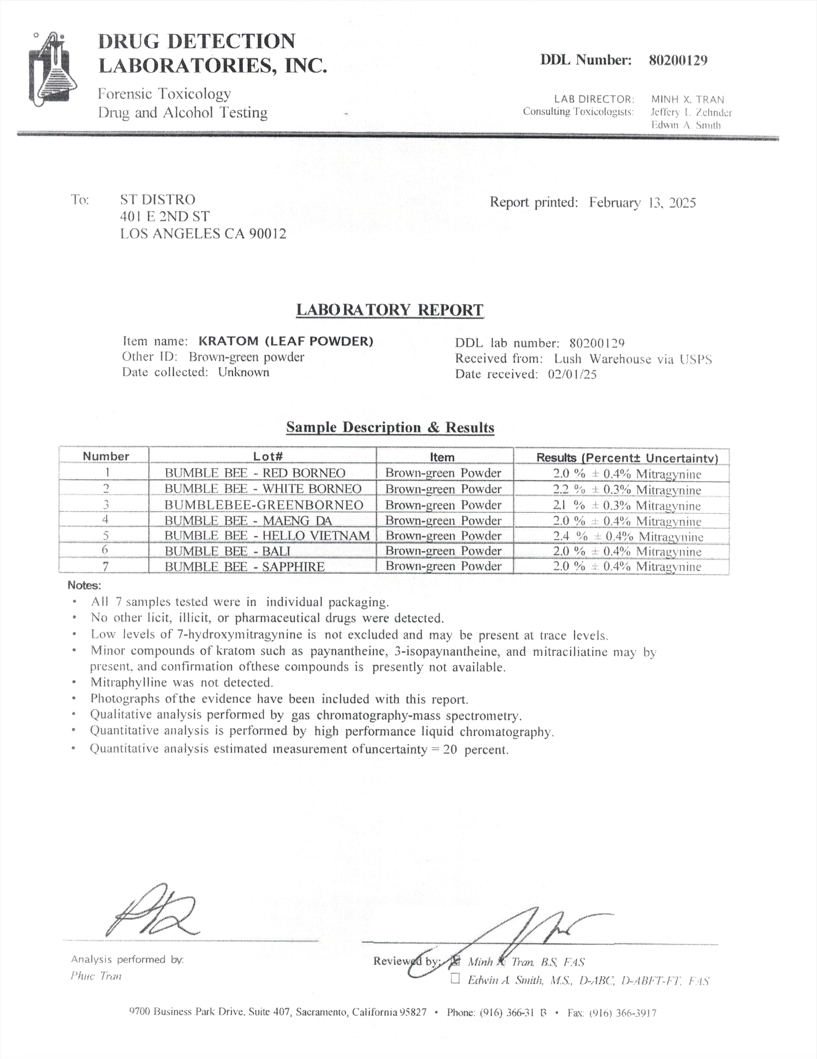 Bumble Bee Kratom (Capsules) (1000ct)