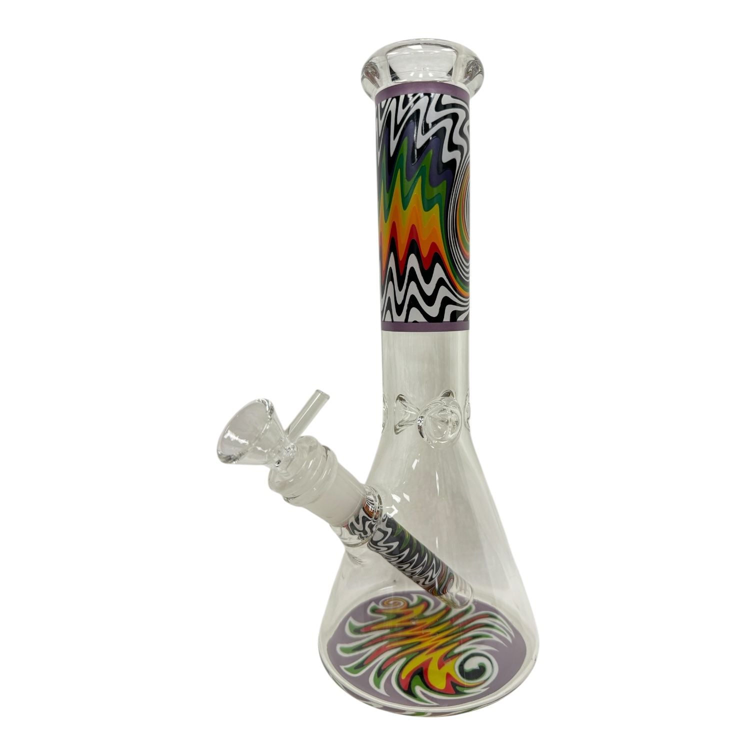 10" Printed WigWag Beaker