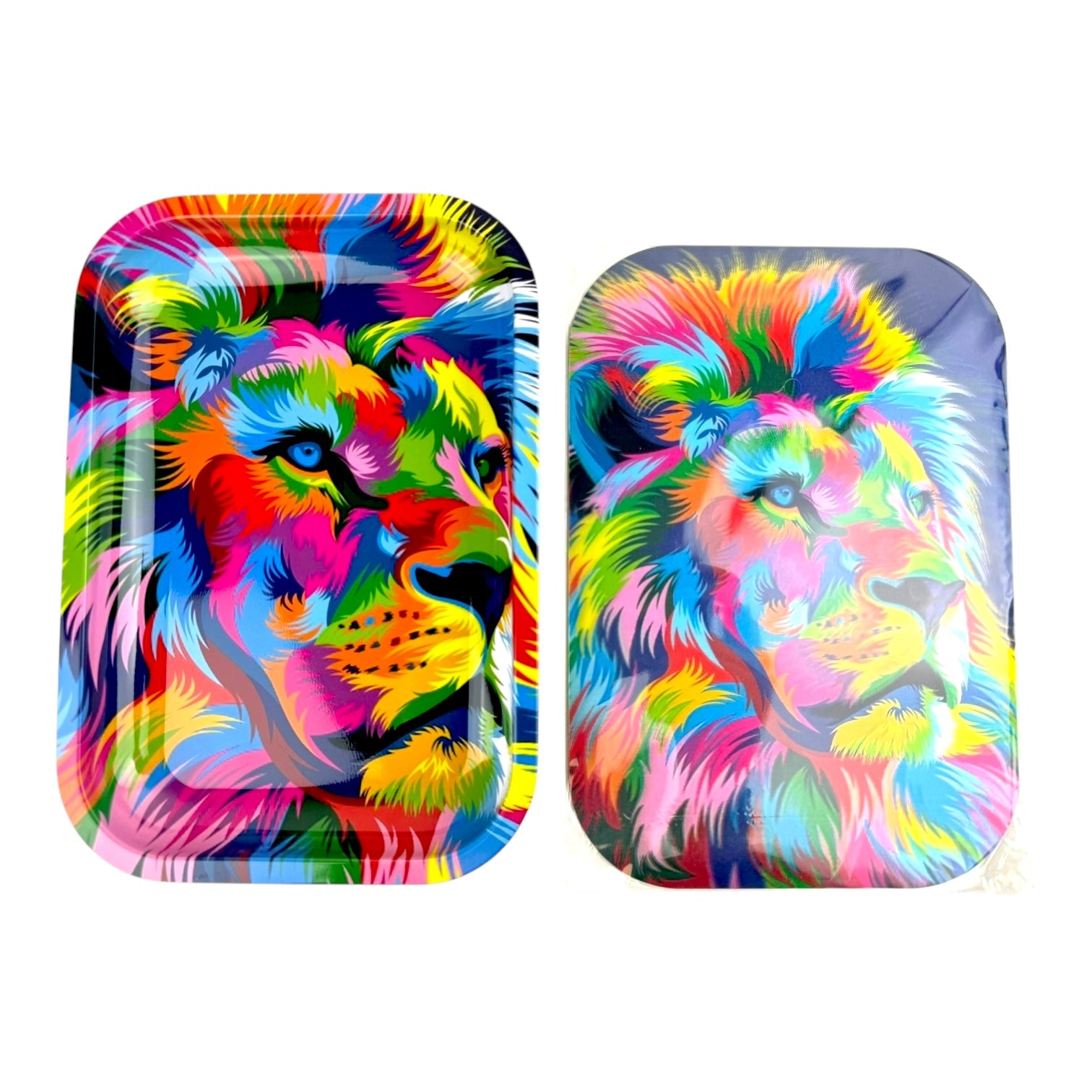 3D Medium Metal Rolling Tray