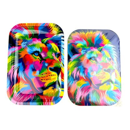 3D Medium Metal Rolling Tray