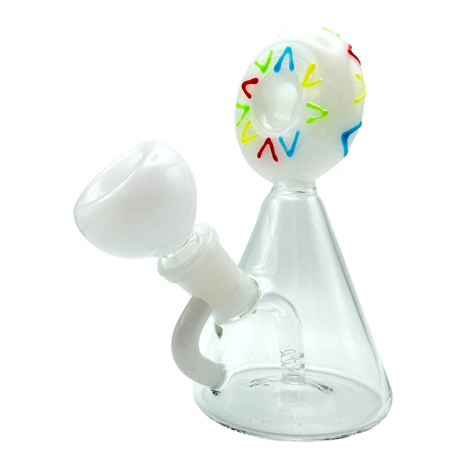 5.5" Donut Beaker Glass Water Pipe