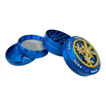 63mm Metal Bedazzle 4pc Grinder
