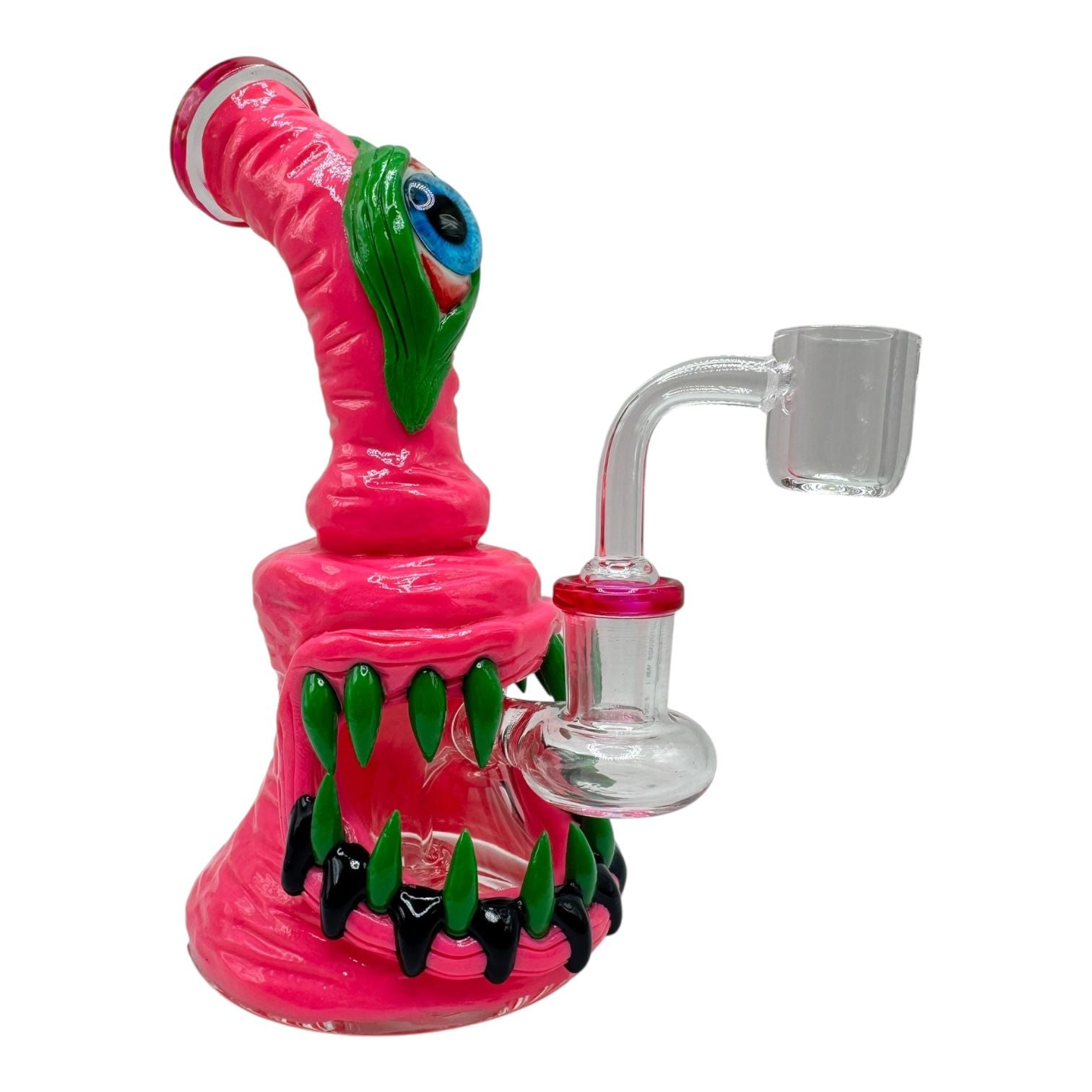  7" 3D Monster Glass Beaker Water Pipe