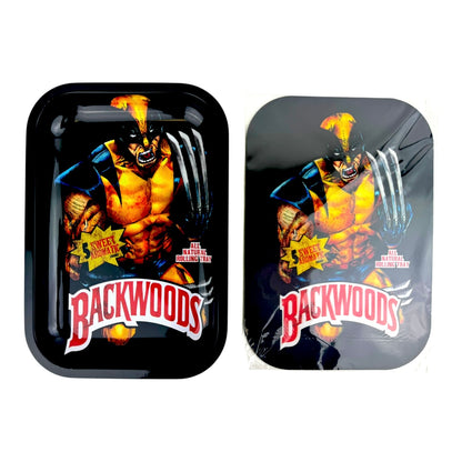 BW 3D Medium Metal Rolling Tray