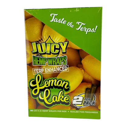 Buy Bulk JUICY Terp Enhanced Hemp Wraps - 2 Pack