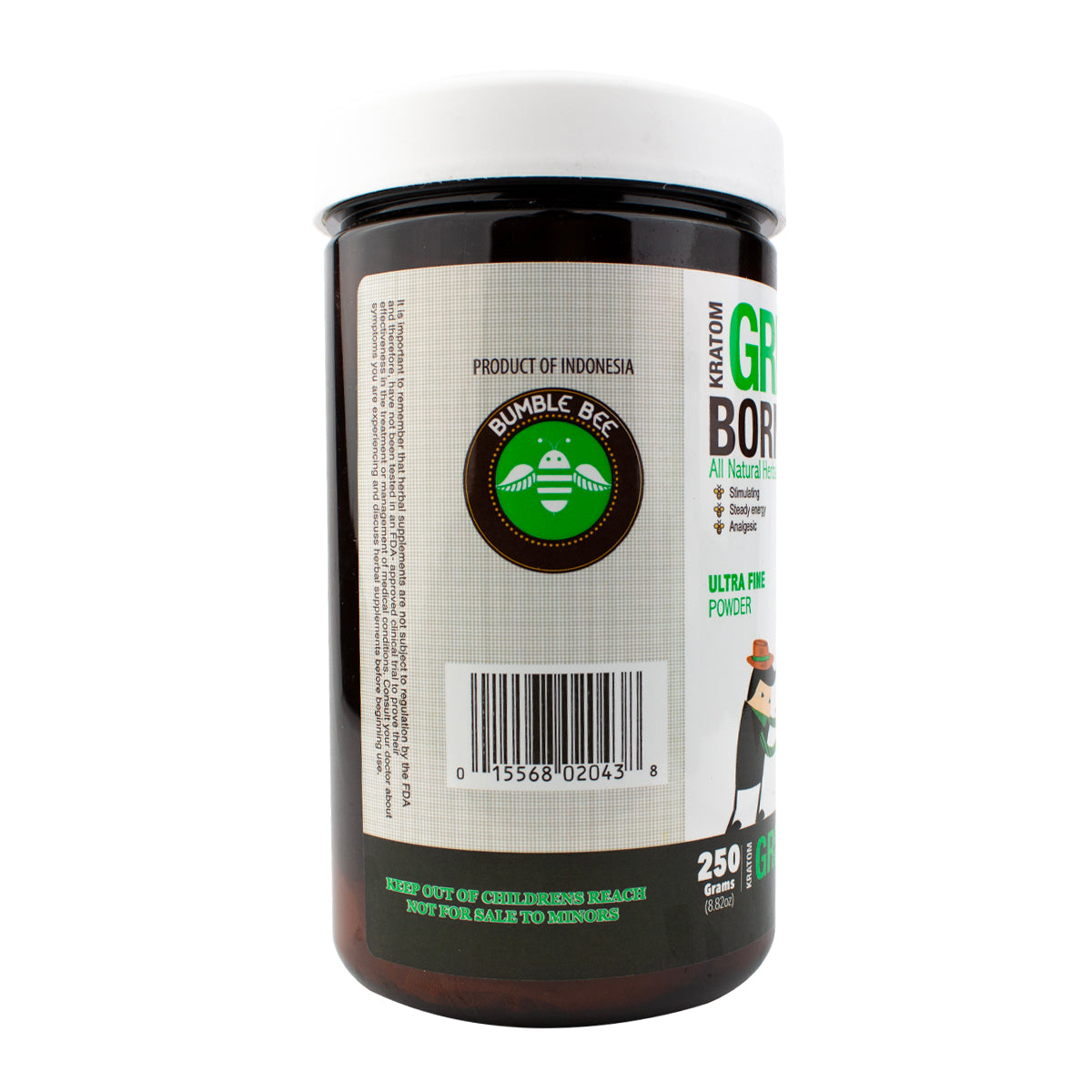 Bumble Bee-Kratom-250g-green-borneo-w