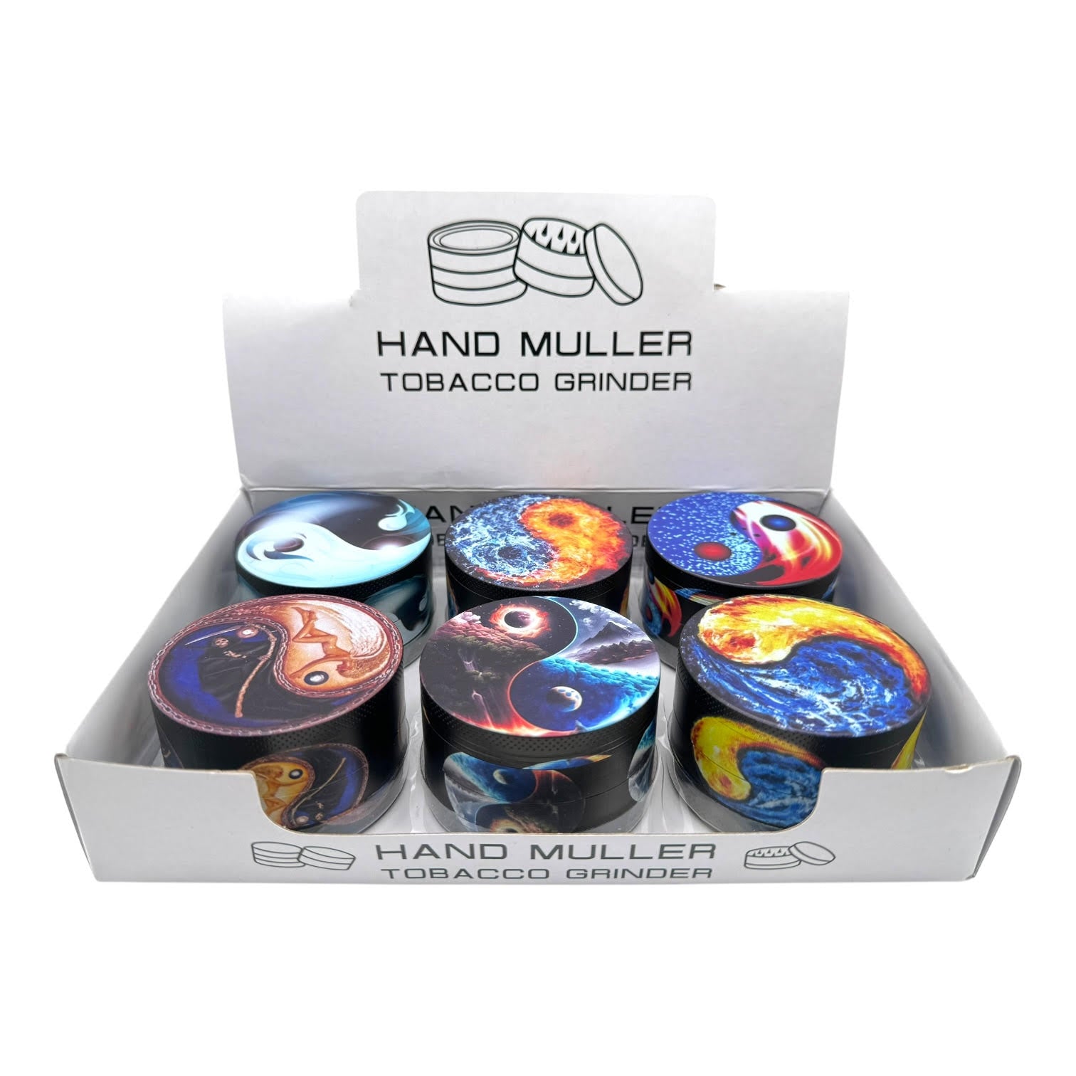 Hand Muller 4pc Metal Grinder
