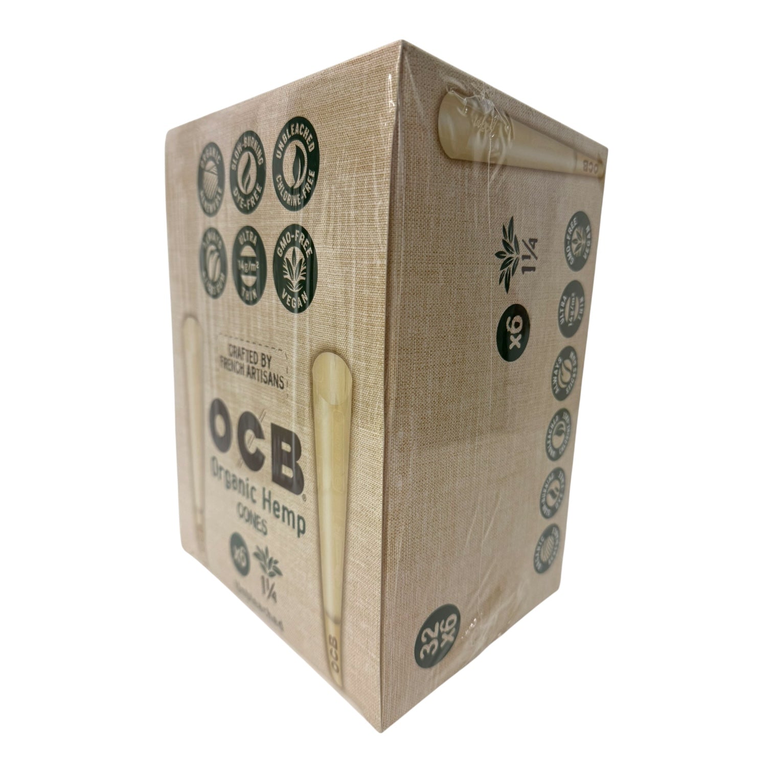 OCB Unbleached Organic Hemp