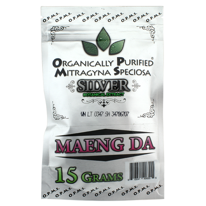 OPMS Kratom Silver (Capsules) 15 Grams 