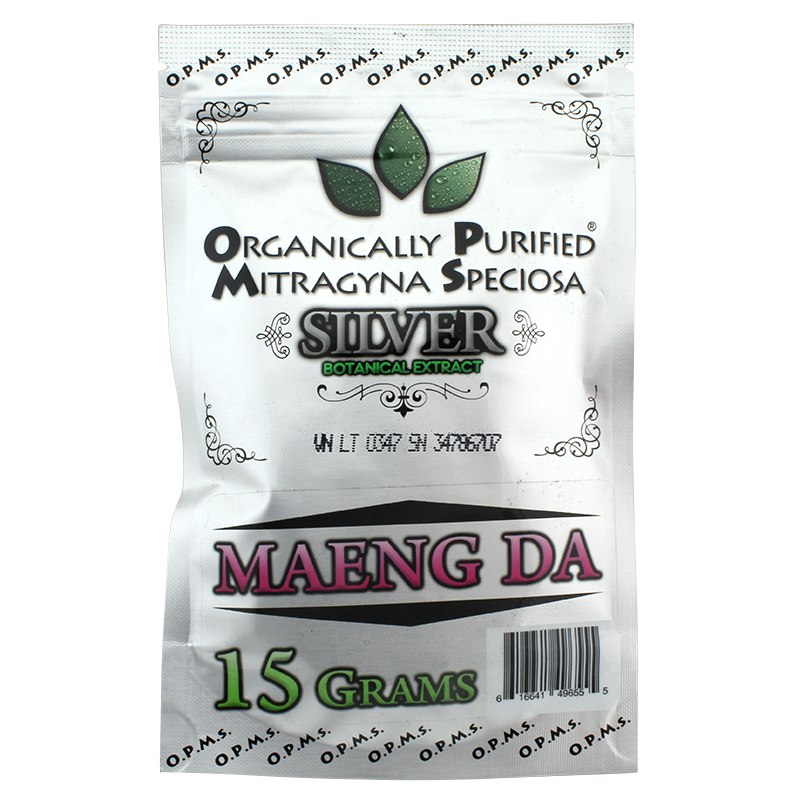 OPMS Kratom Silver (Capsules) 15 Grams 