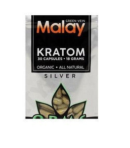 OPMS Kratom Silver Capsules 30 Count