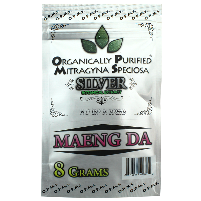 OPMS Kratom Silver (Capsules) 8 Grams 