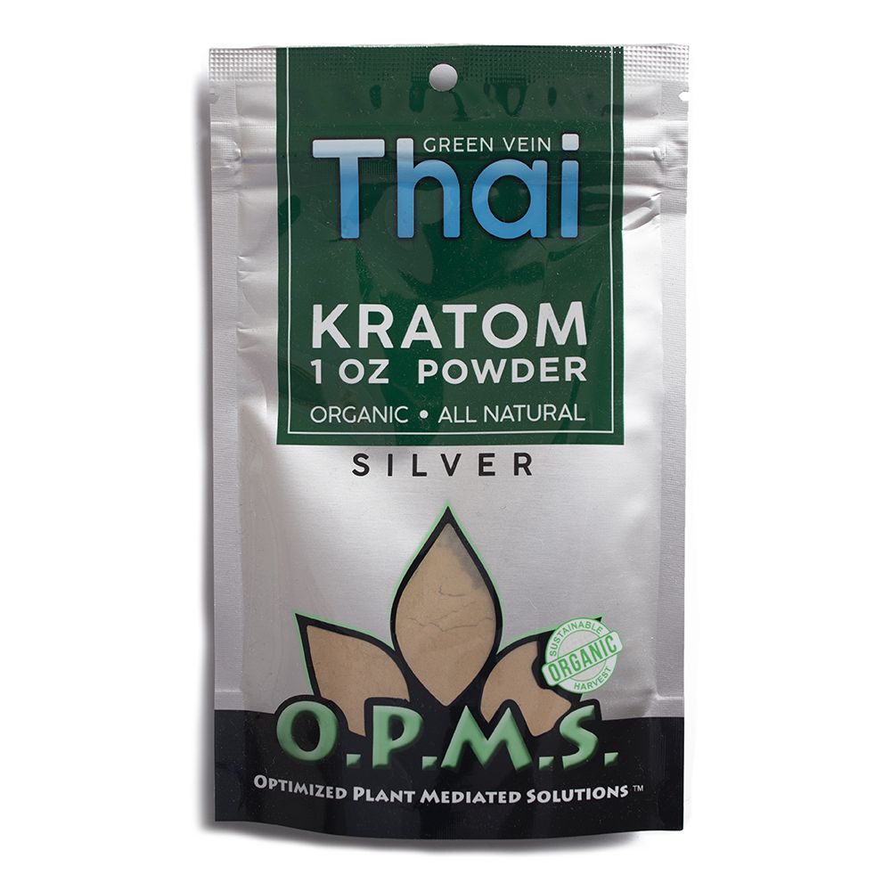 OPMS Kratom Silver (Powder) (1 oz)