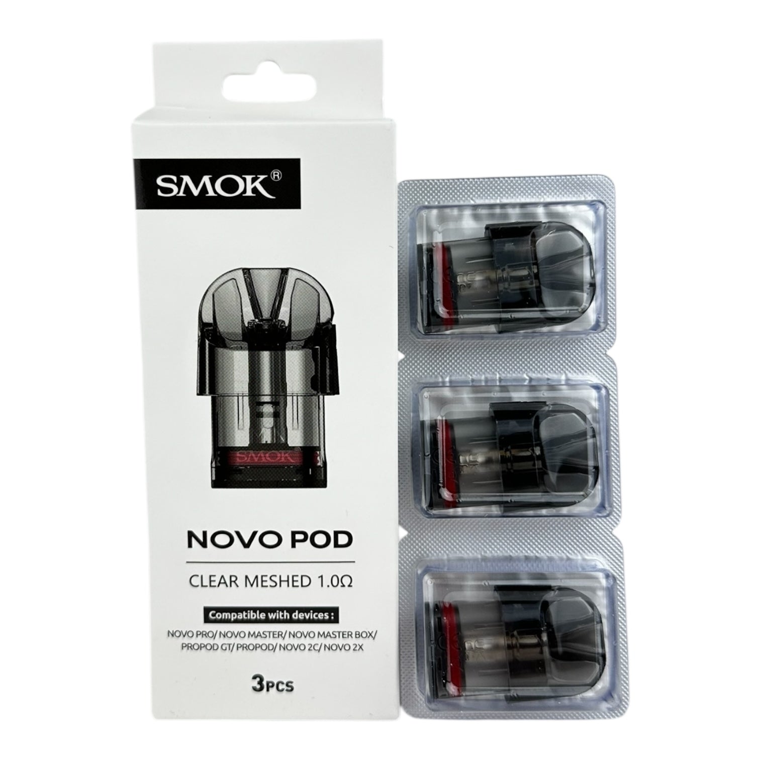 Smok Novo Pod Clear Meshed