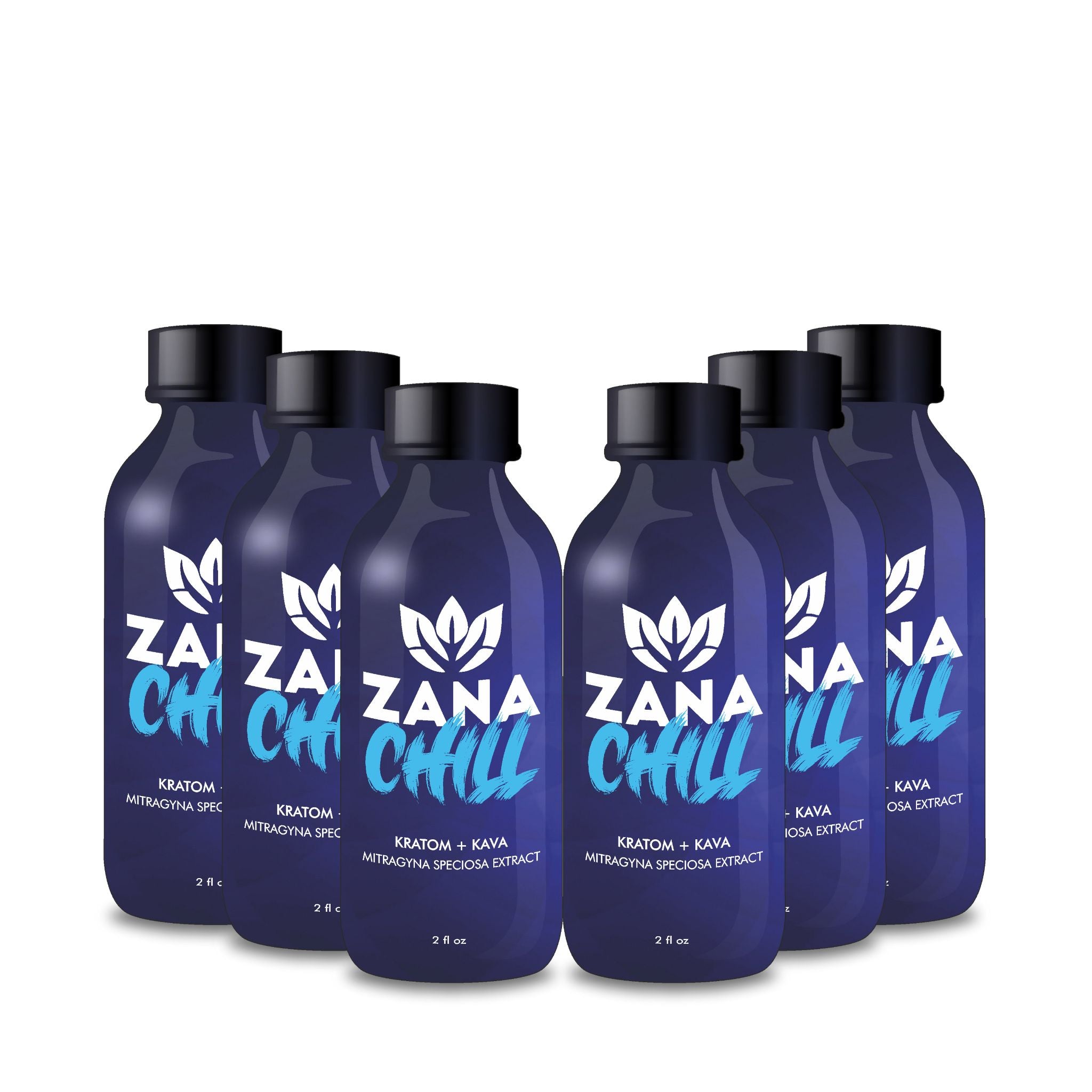 Zana Chill Kratom + Kava Liquid Shots