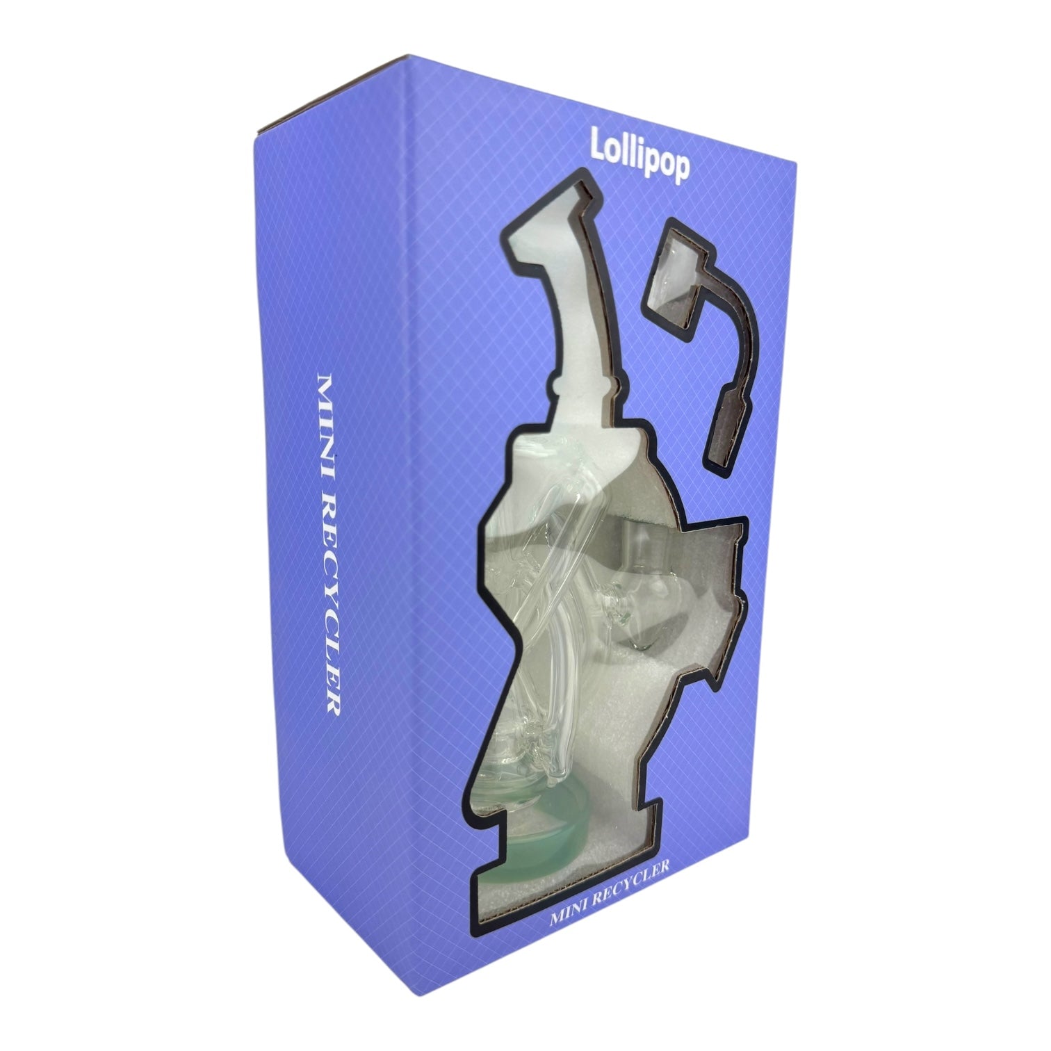 Lollipop Glass Mini Recycler WP-8007 Series-Z5