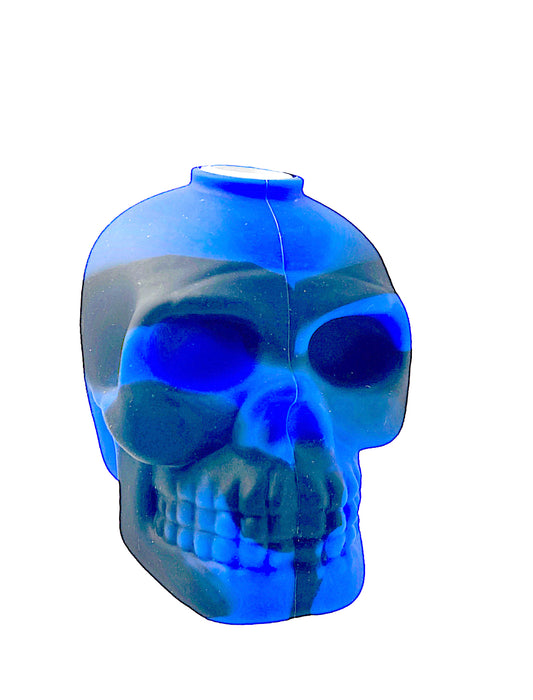 4" Skull Silicone Water Pipe with Box