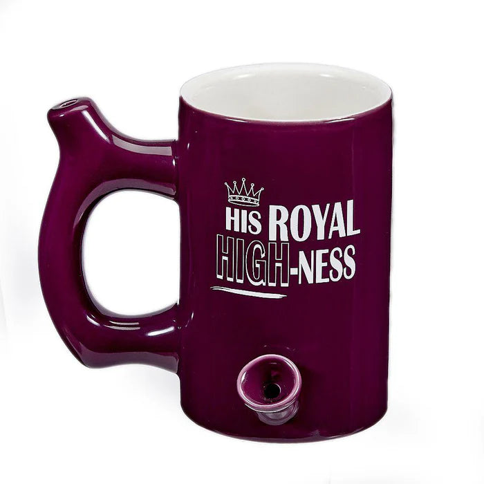 Premium "Roast & Toast" His Royal High-ness Novelty Ceramic Pipe Mug #82470
