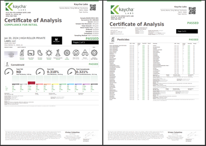 JUST CBD Hemp Infused Gummies 1000MG