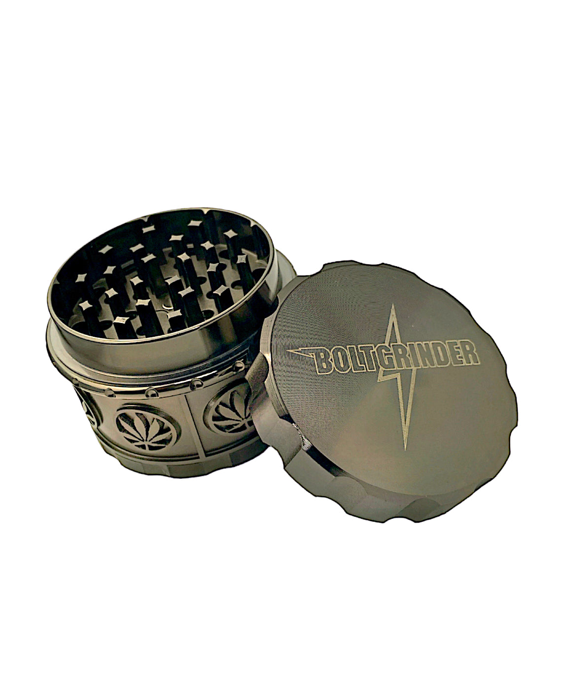 Bolt Grinder 63mm Gun w/ Flower (HX116k-1GT)