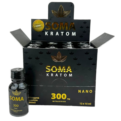Soma 300mg 15ml Nano Shot 12 Bottles / Display | 12 Displays / Case