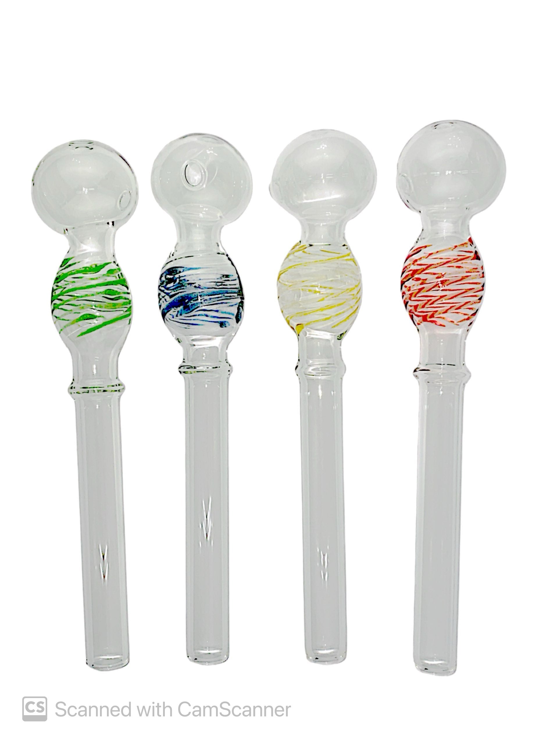 Spiral Jumbo Dual Bubbles Oil Burner Mixed