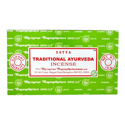 Satya15g Incense (12 Packs per Display)
