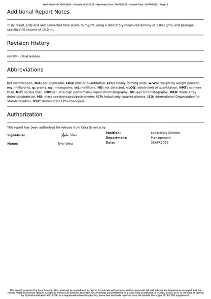 Zana Ultra Liquid Shots Kratom Extract 15ml - 12pcs/Display | 12 Displays / Case