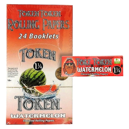 Toke Token Rolling Papers 1/4 - 8 flavors (Box of 24)
