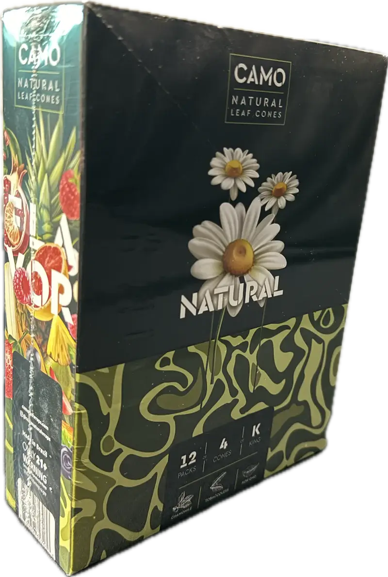 Camo Natural Leaf Cones