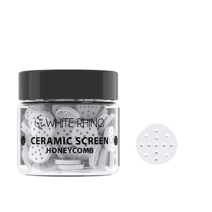 White Rhino Ceramic Screens Honeycomb - 200ct
