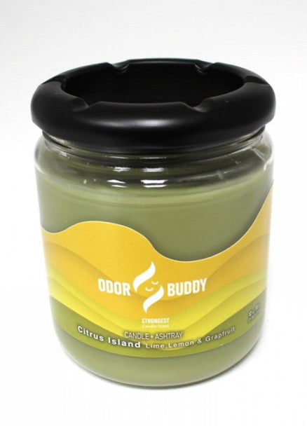 Odor Buddy  Candle w/ Ashtray Lid (11 Scents)