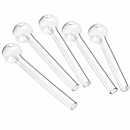 Clear 6" Heavy Oil Burner - Pack of 20