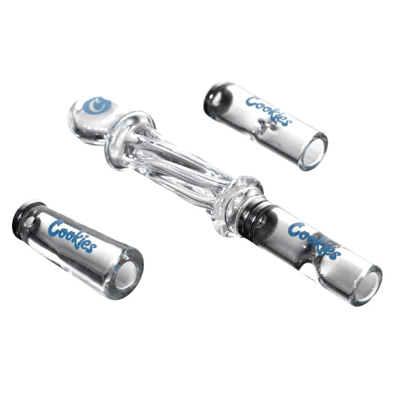 Cookies Glass Pocket Hitter W/ Interchangeable Tips