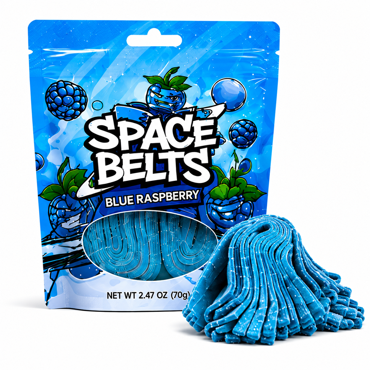 Cosmic Cravings Space Belts Candy 8oz. Pack