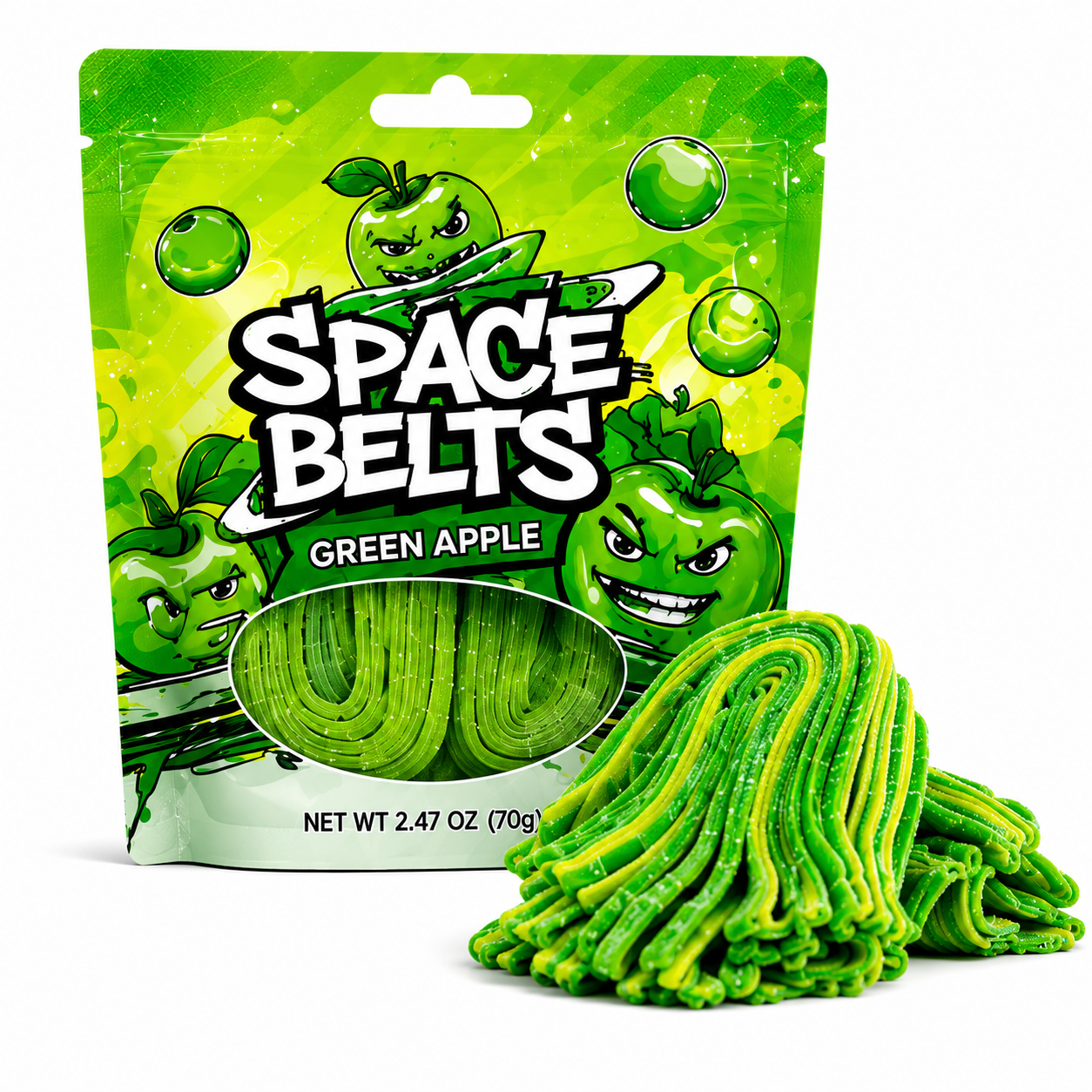 Cosmic Cravings Space Belts Candy 8oz. Pack