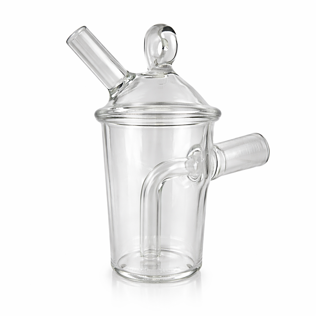 Cup Blunt Bubbler Glass Pendant