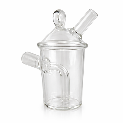 Cup Blunt Bubbler Glass Pendant